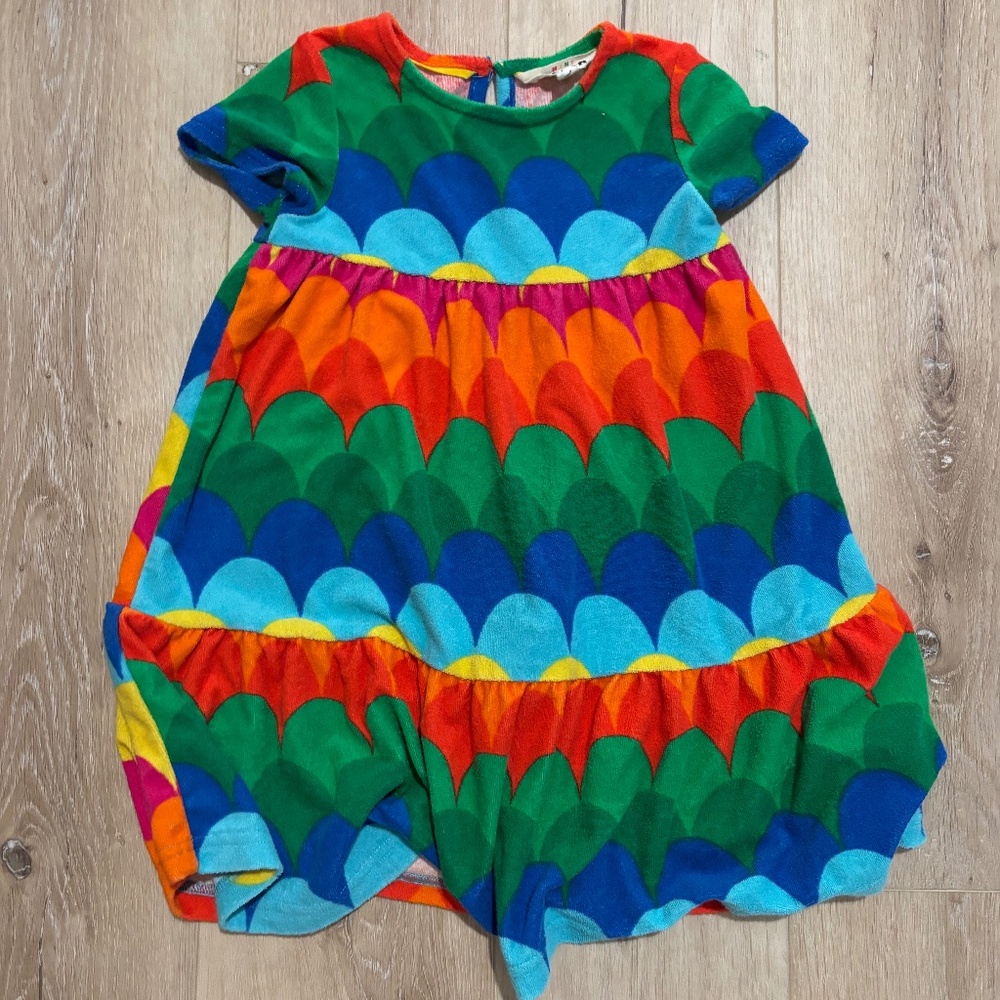 mini Boden Dres terracloth dress 5-6